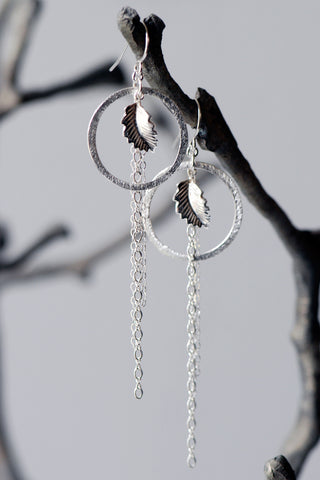 Nydia Silver Earring