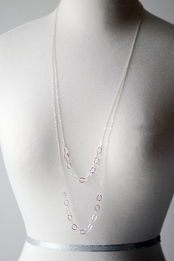 Circa Silver Necklace