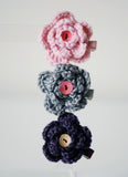 Flor Button Knit Pin