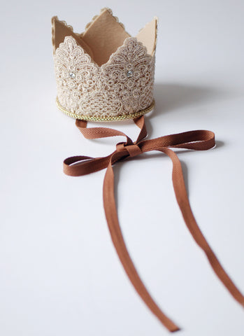 Genevieve Baby Crown Hat