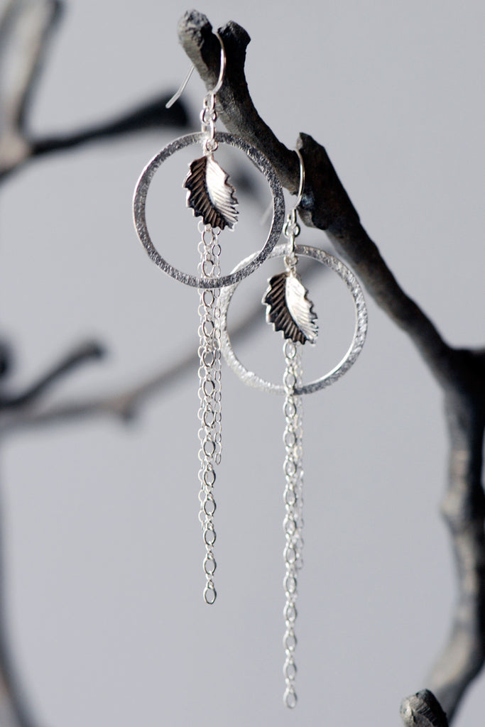 Nydia Silver Earring
