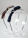 Corduroy Polka Headband