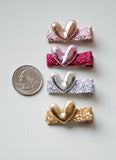 Sparkly Heart Mini Pin